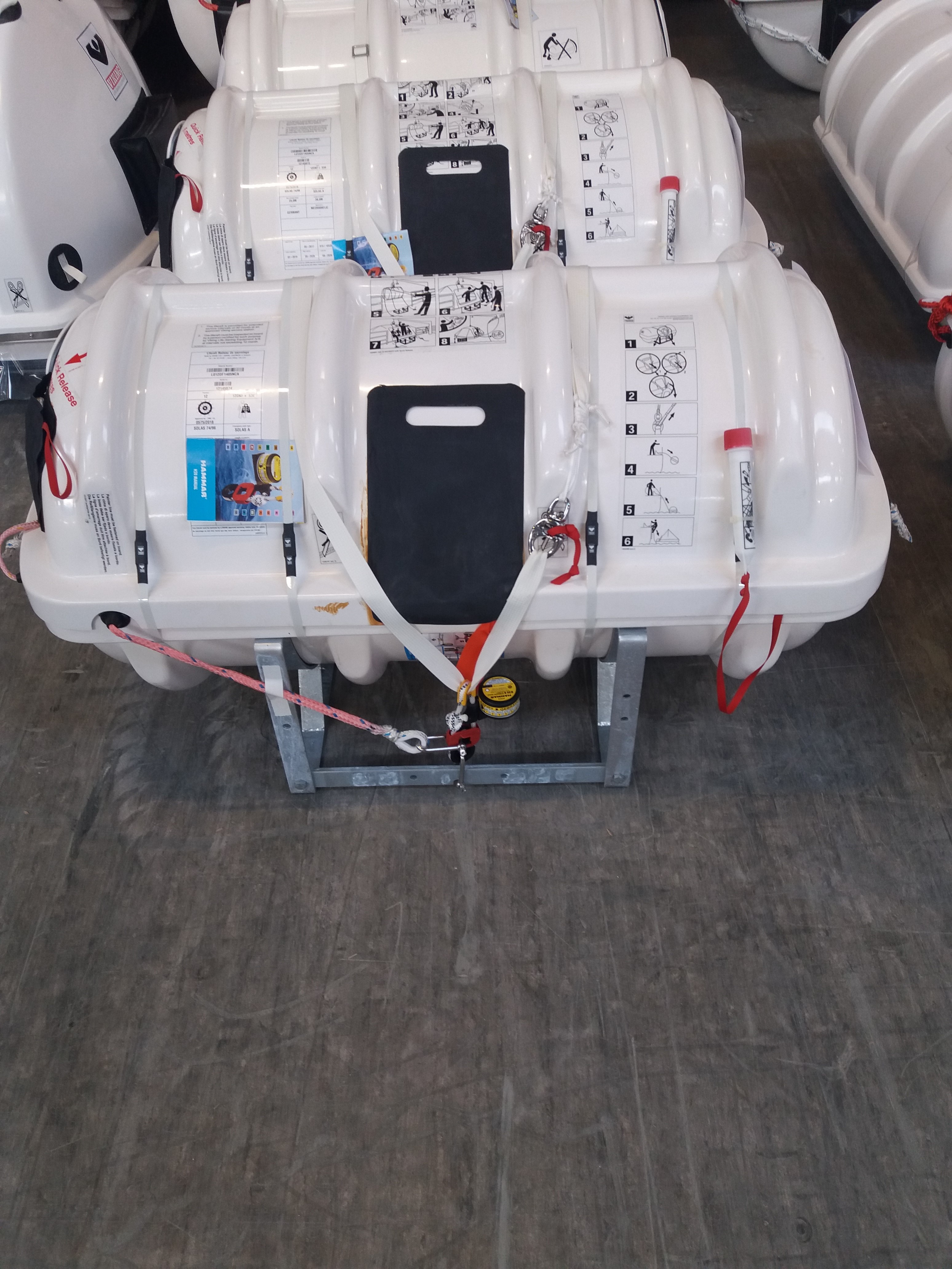 Life Rafts Inspections GS Marine Services Ltd