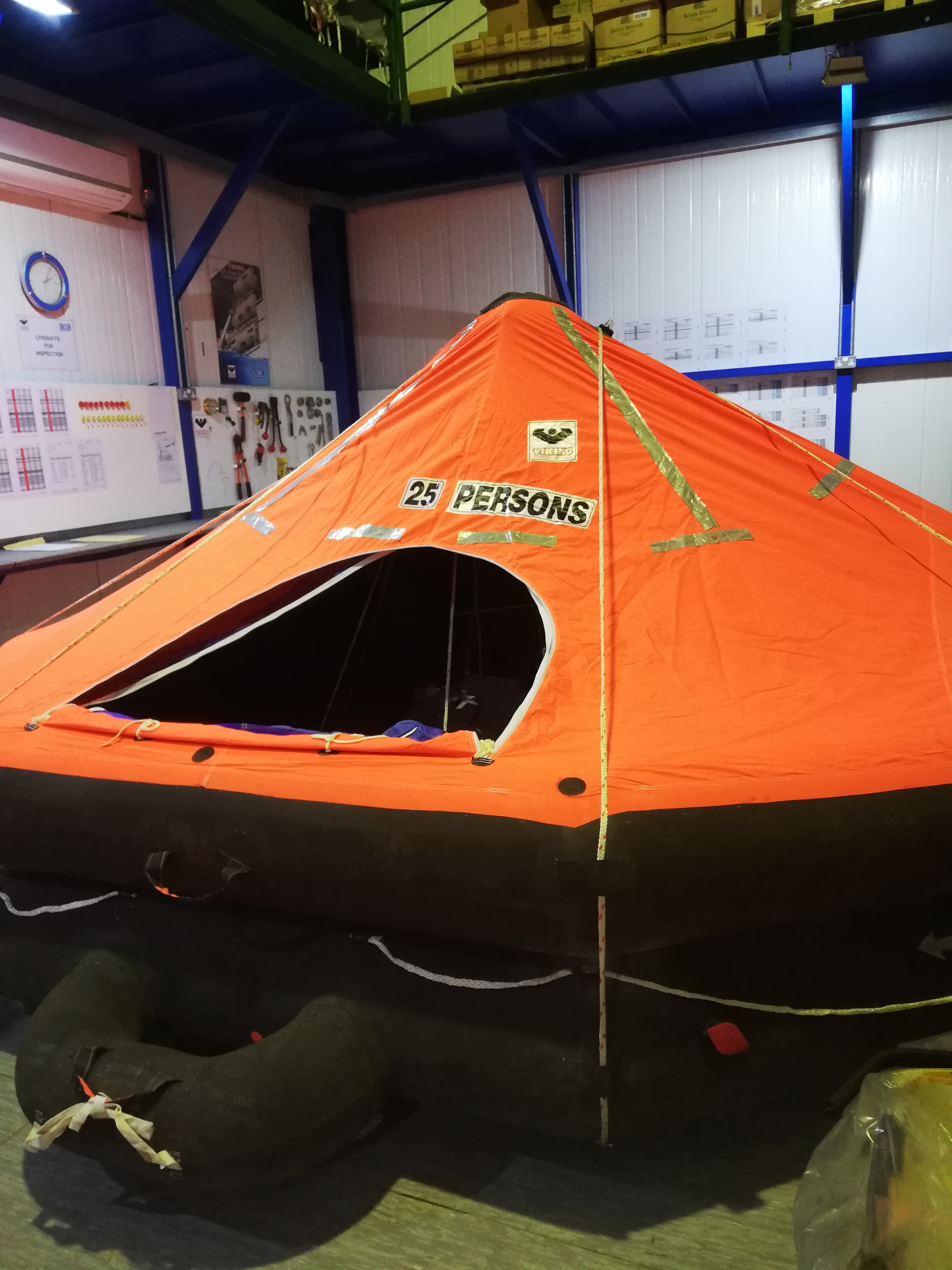 Life Rafts Inspections GS Marine Services Ltd